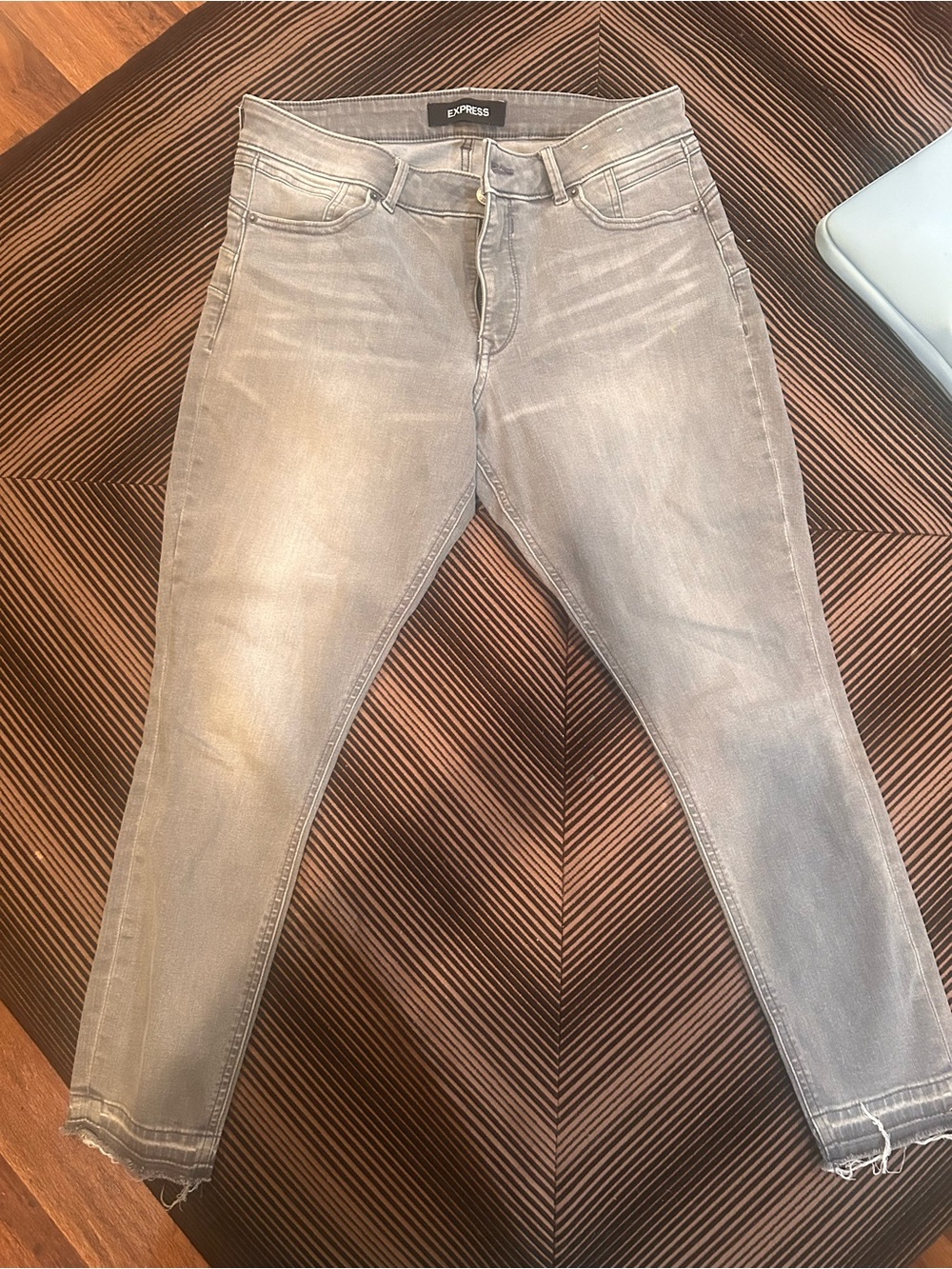 Express womens Gray Jeans